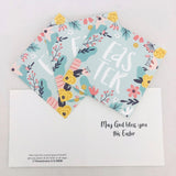 Easter Floral Set of 4 Cards - The Leprosy Mission Australia Shop
