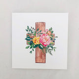 Floral Cross Set of 4 Cards - The Leprosy Mission Australia Shop