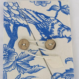 Floral Delft Inspired Notebook - The Leprosy Mission Shop
