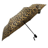 Leopard Print Compact Umbrella - The Leprosy Mission Shop