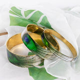 Peacock Bangle Set of 3 - The Leprosy Mission Shop