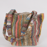 Recycled Multi Colour Shoulder Bag - The Leprosy Mission Shop