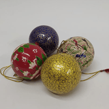 Set of 4 Assorted Baubles - The Leprosy Mission Shop