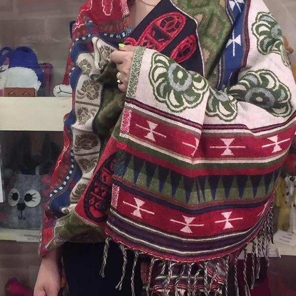 Zigzag Himalayan Blanket - Fair Trade - The Leprosy Mission Shop