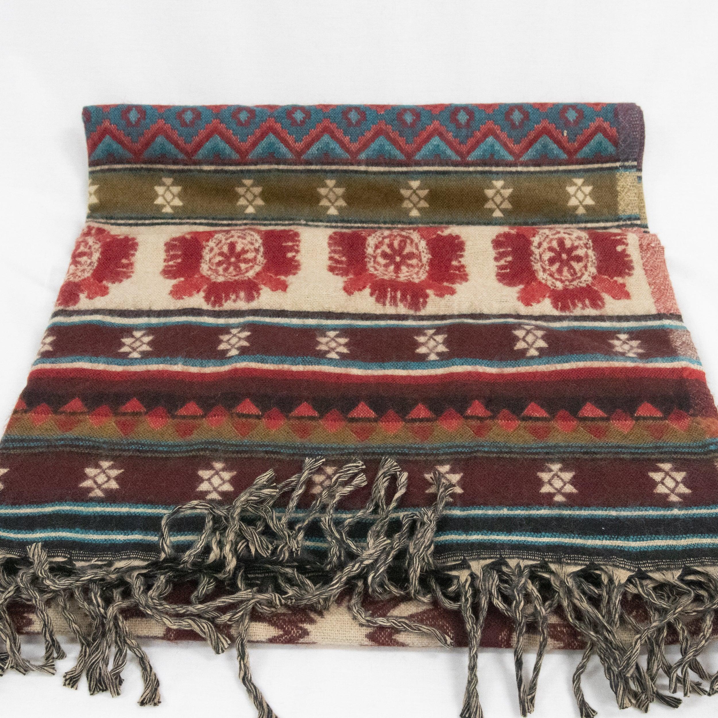 Zigzag Himalayan Blanket - Fair Trade - The Leprosy Mission Shop
